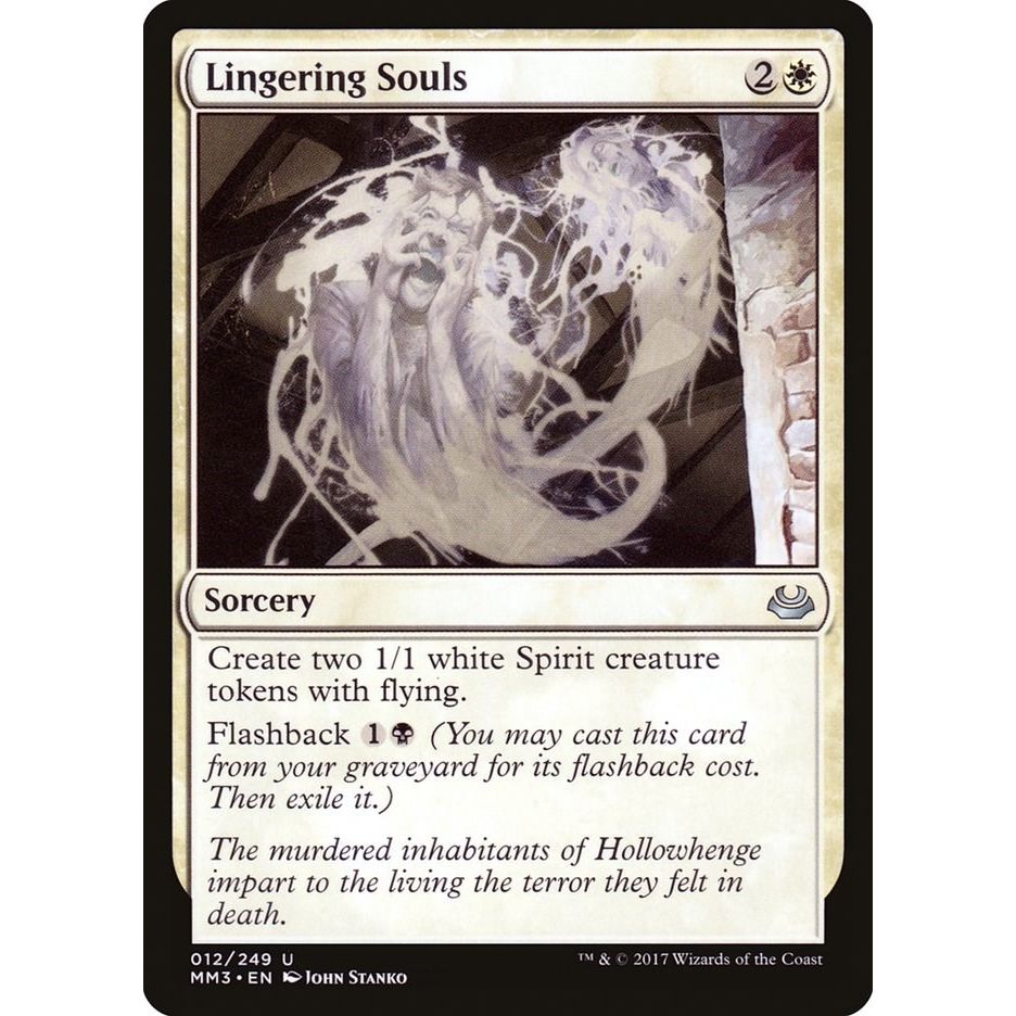 Image for Lingering Souls (12) (MM3) - Magic: The Gathering