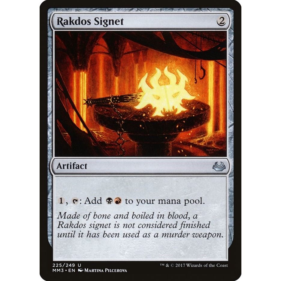 Image for Rakdos Signet (225) (MM3) - Magic: The Gathering