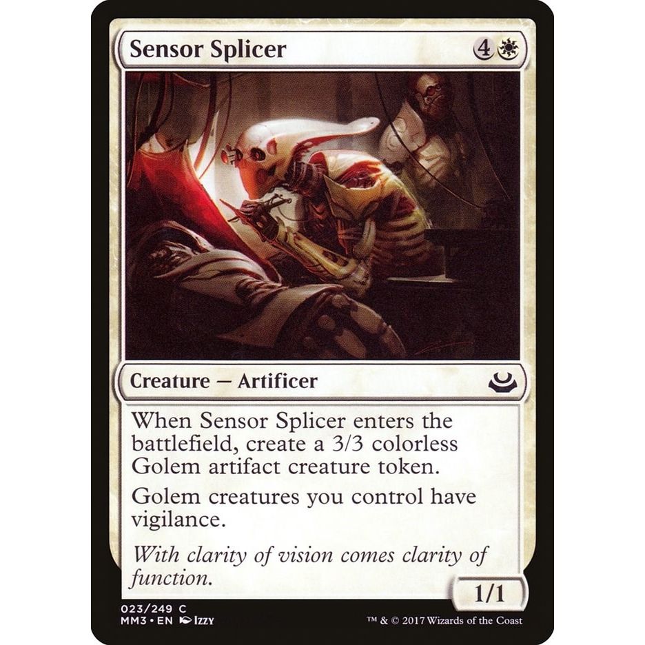 Image for Sensor Splicer (23) (MM3) - Magic: The Gathering