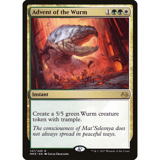 Image for Advent of the Wurm (147) (MM3) - Magic: The Gathering