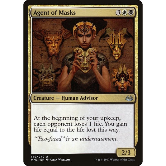Image for Agent of Masks (149) (MM3) - Magic: The Gathering