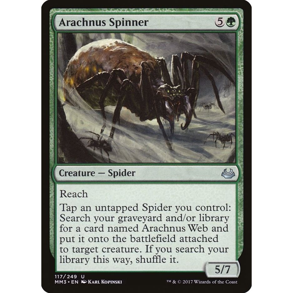 Image for Arachnus Spinner (117) (MM3) - Magic: The Gathering