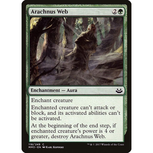 Image for Arachnus Web (118) (MM3) - Magic: The Gathering