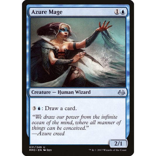 Image for Azure Mage (31) (MM3) - Magic: The Gathering