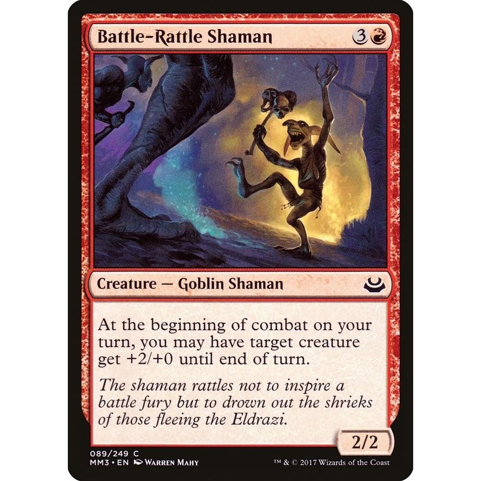 Image for Battle-Rattle Shaman (89) (MM3) - Magic: The Gathering