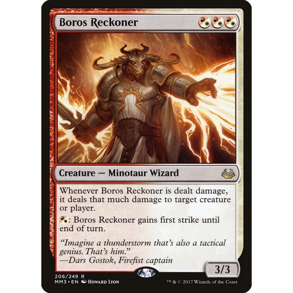 Image for Boros Reckoner (206) (MM3) - Magic: The Gathering