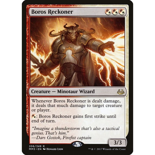 Image for Boros Reckoner (206) (MM3) - Magic: The Gathering