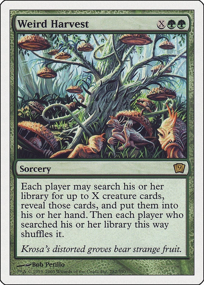 Image for Weird Harvest (282) - Magic: The Gathering