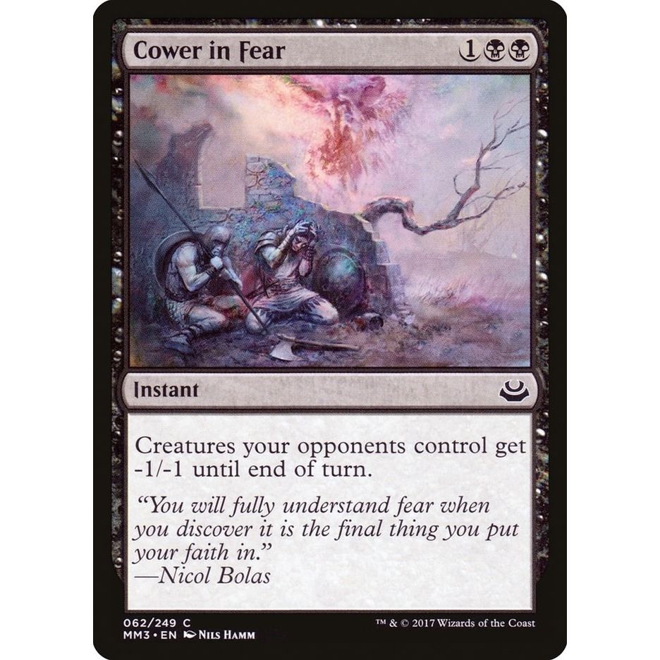 Image for Cower in Fear (62) (MM3) - Magic: The Gathering