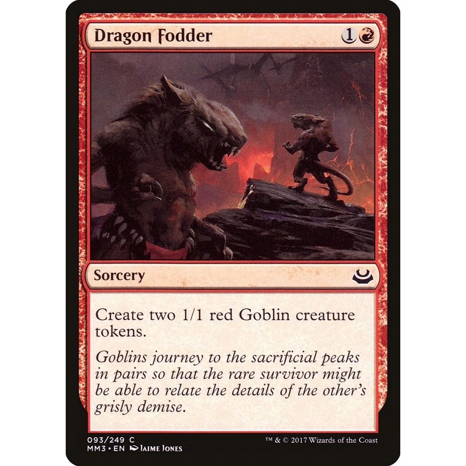Image for Dragon Fodder (93) (MM3) - Magic: The Gathering