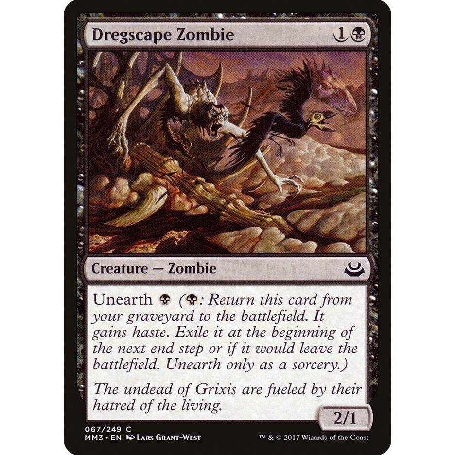 Image for Dregscape Zombie (67) (MM3) - Magic: The Gathering