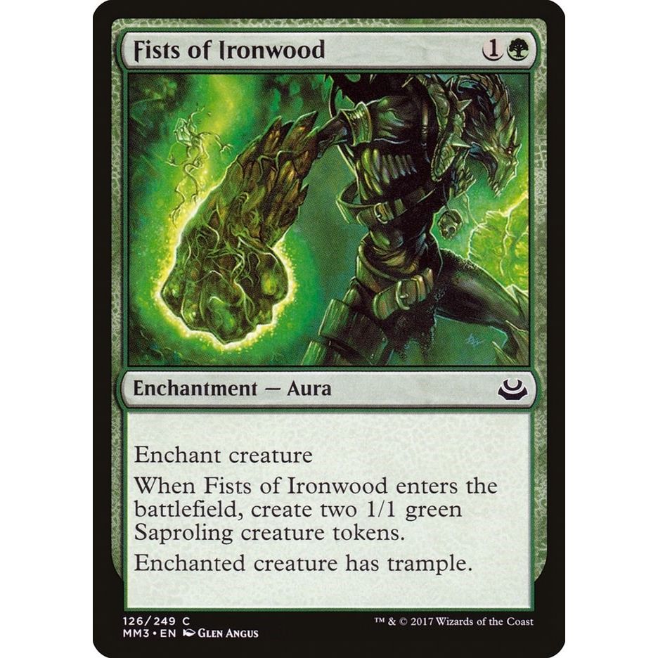Image for Fists of Ironwood (126) (MM3) - Magic: The Gathering