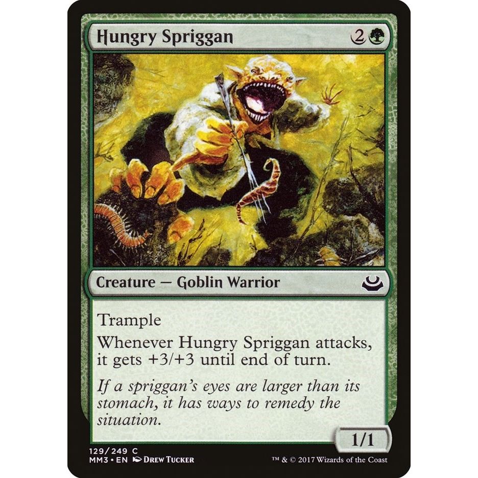 Image for Hungry Spriggan (129) (MM3) - Magic: The Gathering
