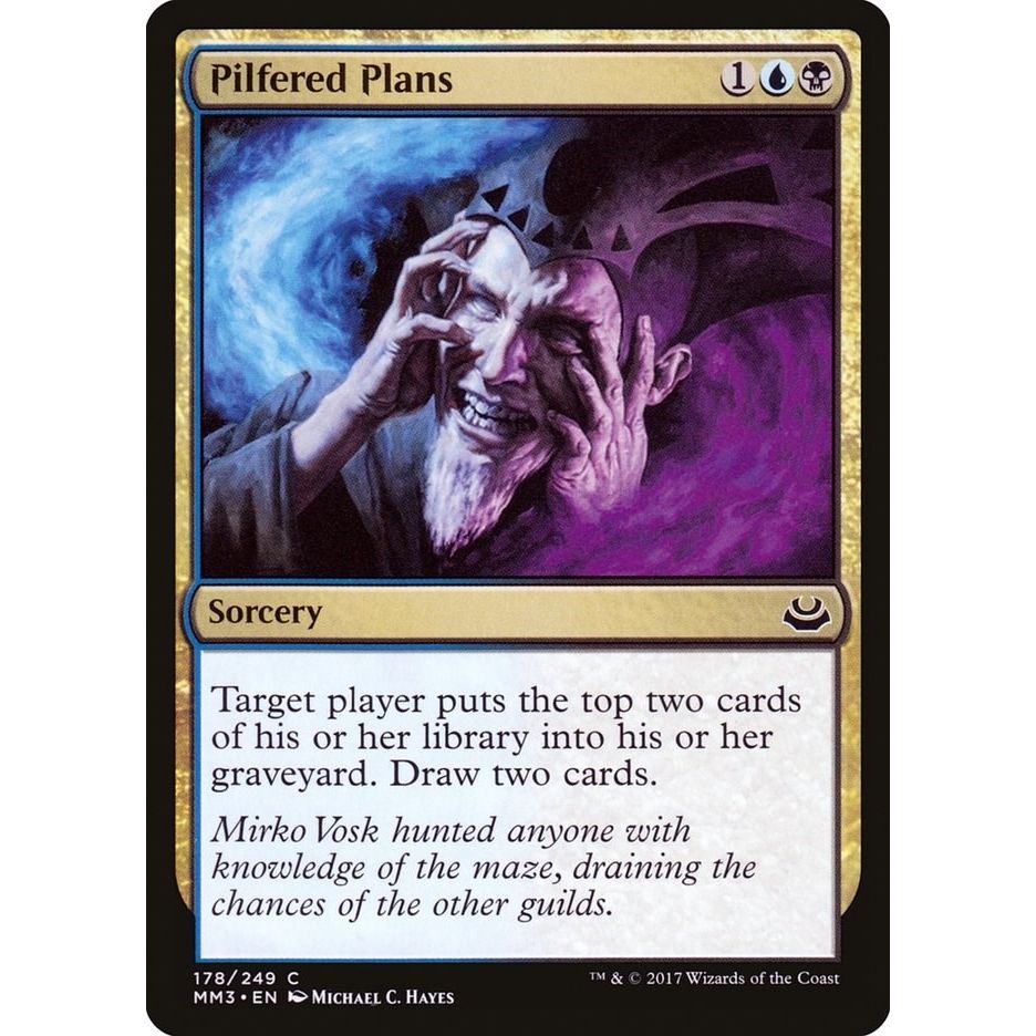 Image for Pilfered Plans (178) (MM3) - Magic: The Gathering