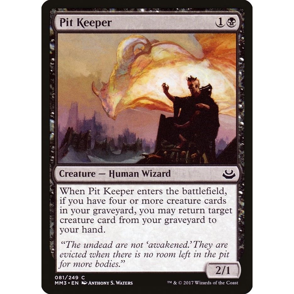 Image for Pit Keeper (81) (MM3) - Magic: The Gathering