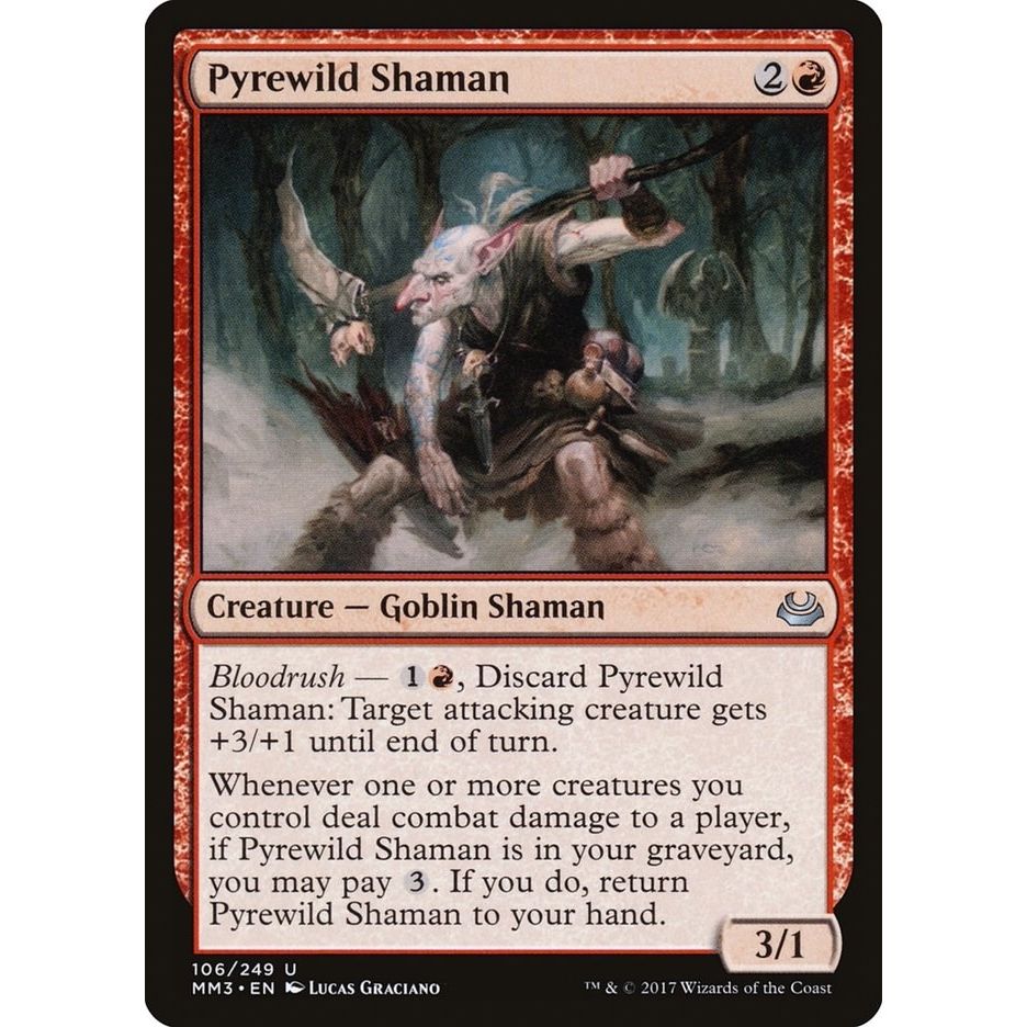 Image for Pyrewild Shaman (106) (MM3) - Magic: The Gathering