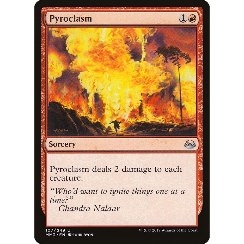 Image for Pyroclasm (107) (MM3) - Magic: The Gathering