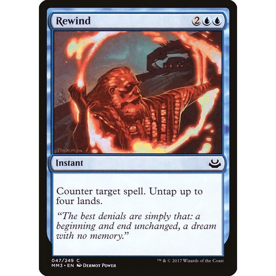 Image for Rewind (47) (MM3) - Magic: The Gathering
