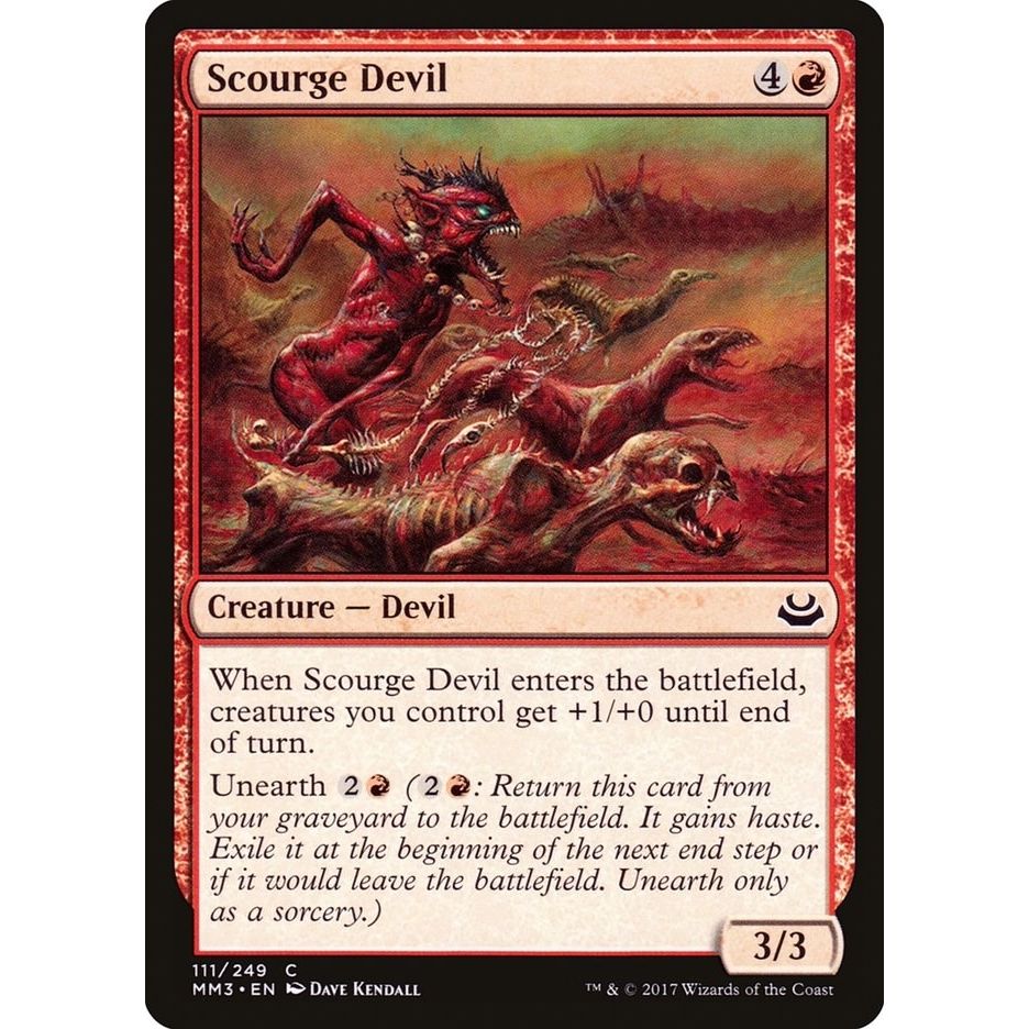 Image for Scourge Devil (111) (MM3) - Magic: The Gathering