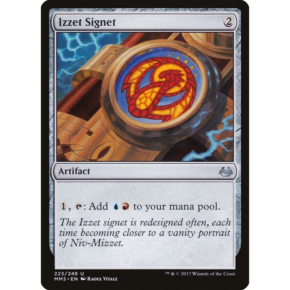 Image for Izzet Signet (223) (MM3) - Magic: The Gathering