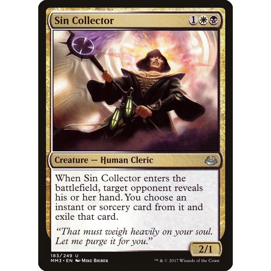Image for Sin Collector (183) (MM3) - Magic: The Gathering