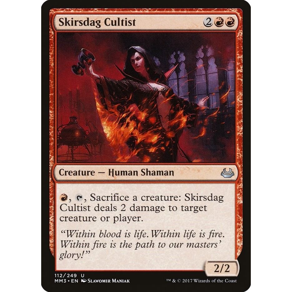 Image for Skirsdag Cultist (112) (MM3) - Magic: The Gathering