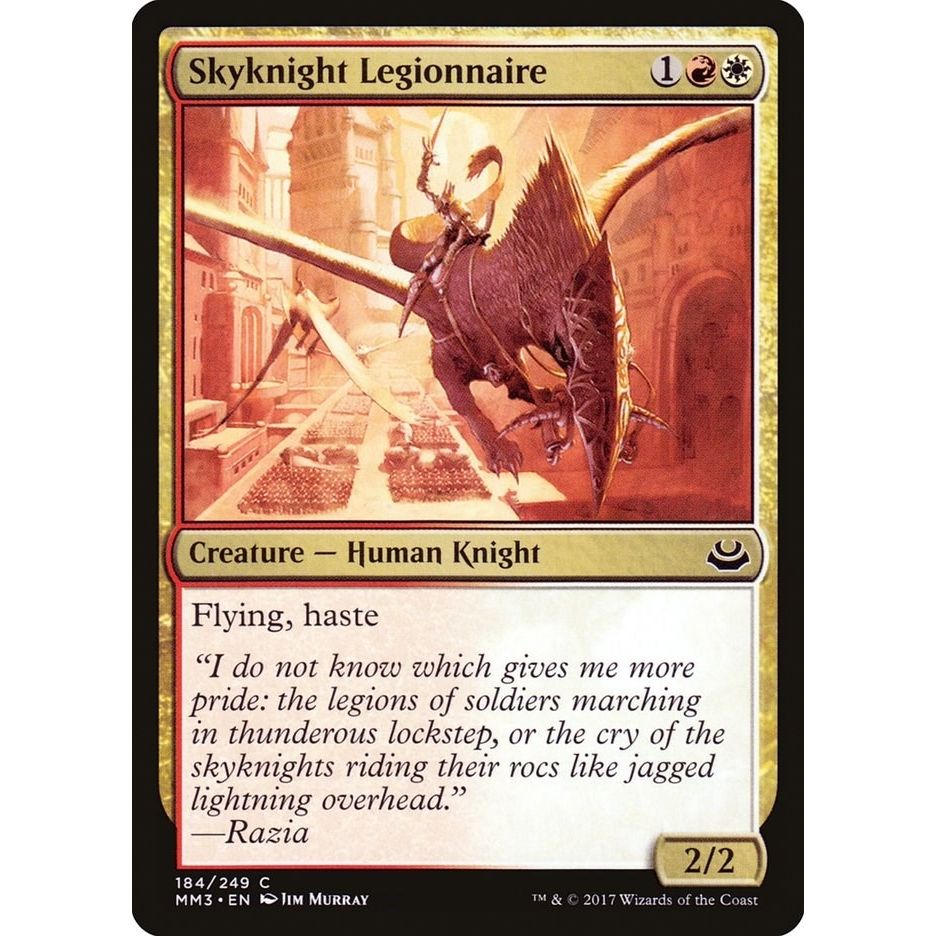 Image for Skyknight Legionnaire (184) (MM3) - Magic: The Gathering