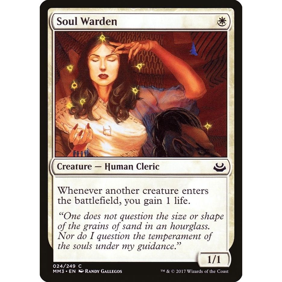 Image for Soul Warden (24) (MM3) - Magic: The Gathering