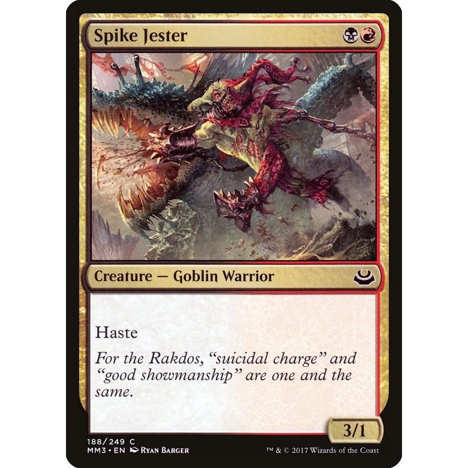 Image for Spike Jester (188) (MM3) - Magic: The Gathering