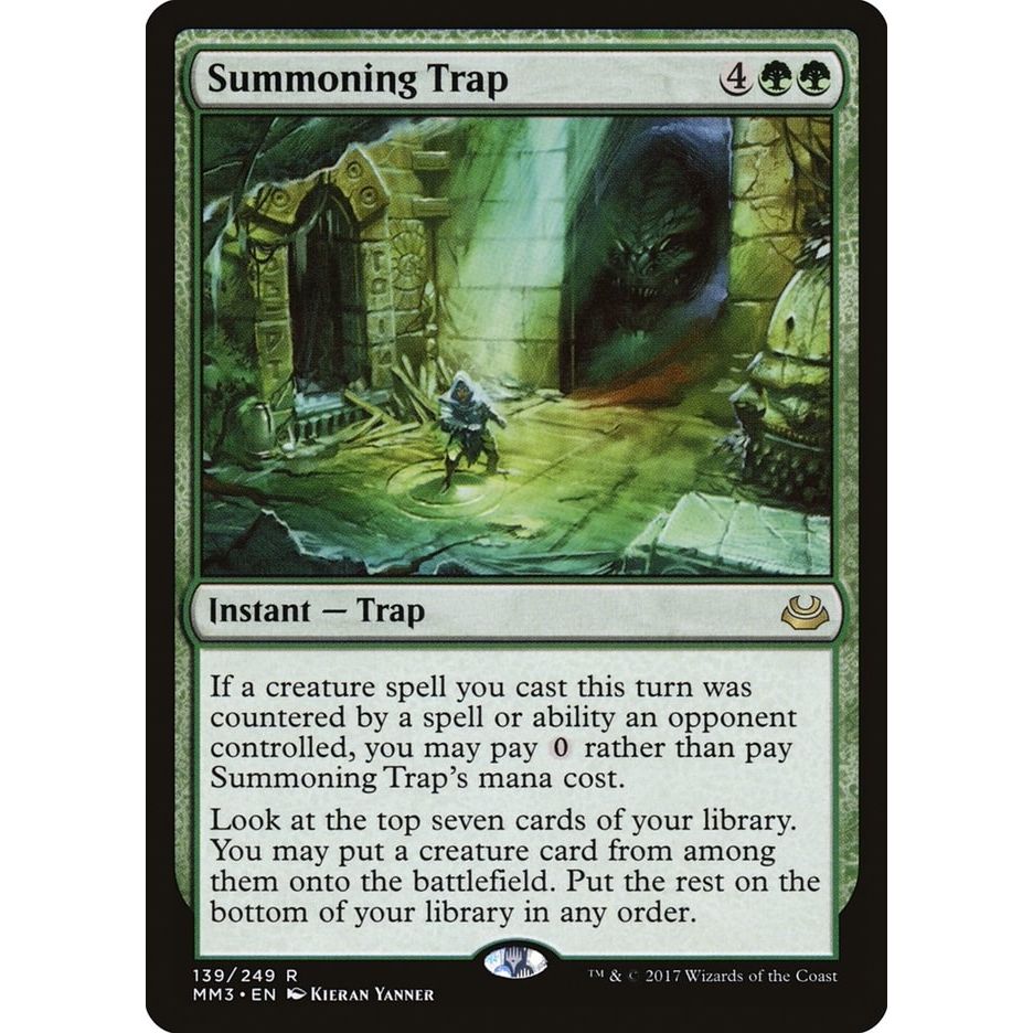 Image for Summoning Trap (139) (MM3) - Magic: The Gathering
