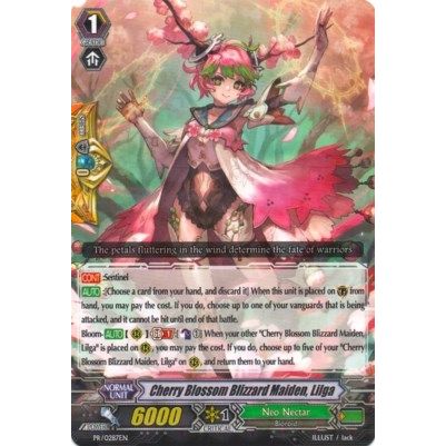 Image for Cherry Blossom Blizzard Maiden, Lilga (PR/0287EN) (PR) - Cardfight Vanguard