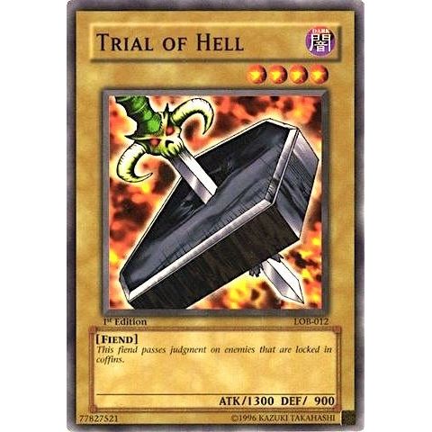 Image for Trial of Hell (LOB-012) (LOB) - YuGiOh