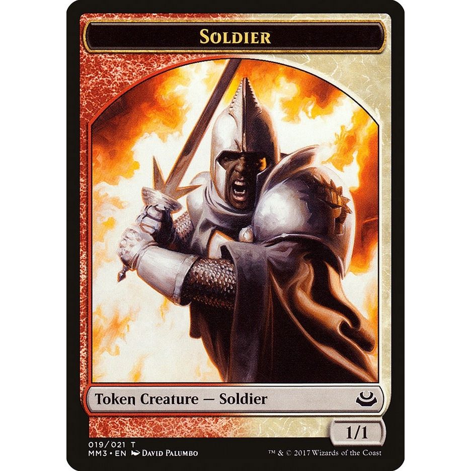 Image for Soldier Token (019) (19) (MM3) - Magic: The Gathering