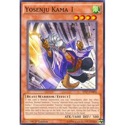 Image for Yosenju Kama 1 (SP17-EN004) (SP17) - YuGiOh