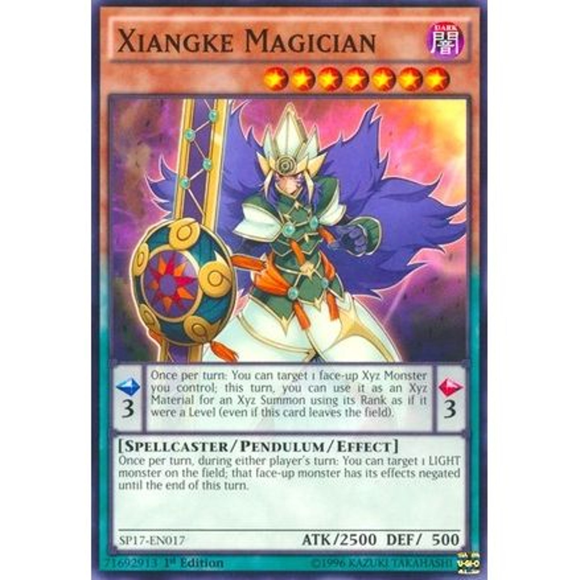 Image for Xiangke Magician (Starfoil) (SP17-EN017) (SP17) - YuGiOh