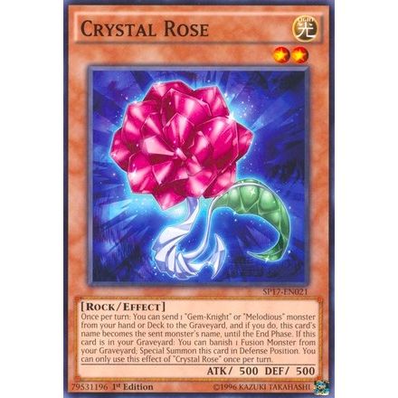 Image for Crystal Rose (Starfoil) (SP17-EN021) (SP17) - YuGiOh