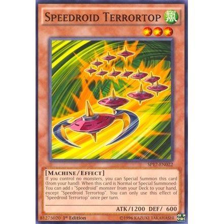 Image for Speedroid Terrortop (Starfoil) (SP17-EN022) (SP17) - YuGiOh