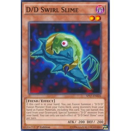 Image for D/D Swirl Slime (Starfoil) (SP17-EN026) (SP17) - YuGiOh