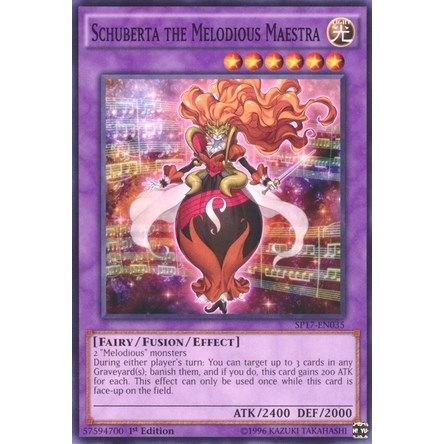 Image for Schuberta the Melodious Maestra (SP17-EN035) (SP17) - YuGiOh