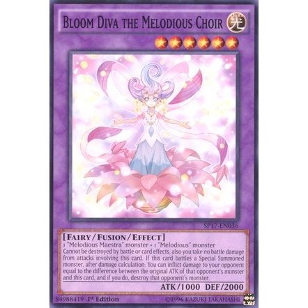 Image for Bloom Diva the Melodious Choir (SP17-EN036) (SP17) - YuGiOh