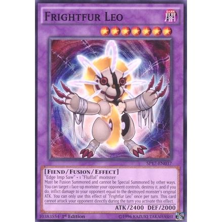 Image for Frightfur Leo (Starfoil) (SP17-EN037) (SP17) - YuGiOh