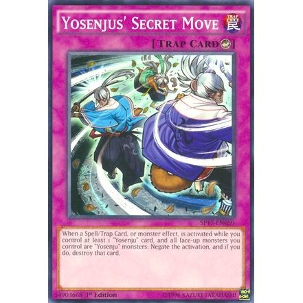 Image for Yosenjus' Secret Move (SP17-EN050) (SP17) - YuGiOh