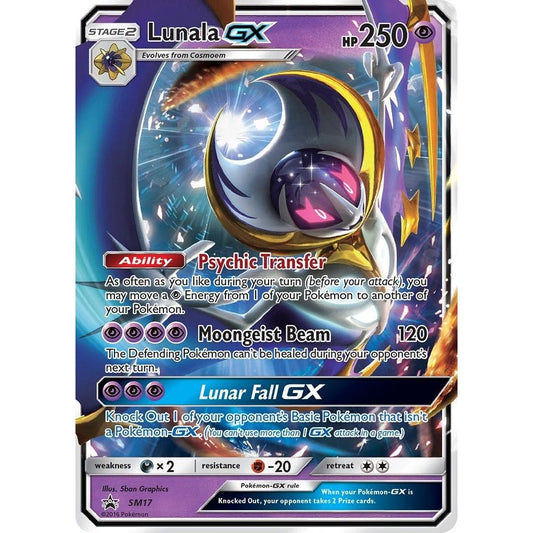 Image for Lunala GX - SM17 (SM17) (SMP) - Pokemon
