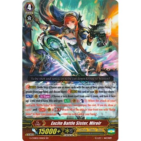 Image for Excite Battle Sister, Miroir (G-CHB02/010EN) (G-CHB02) - Cardfight Vanguard