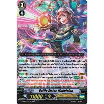 Image for Battle Sister, Madeleine (G-CHB02/011EN) (G-CHB02) - Cardfight Vanguard