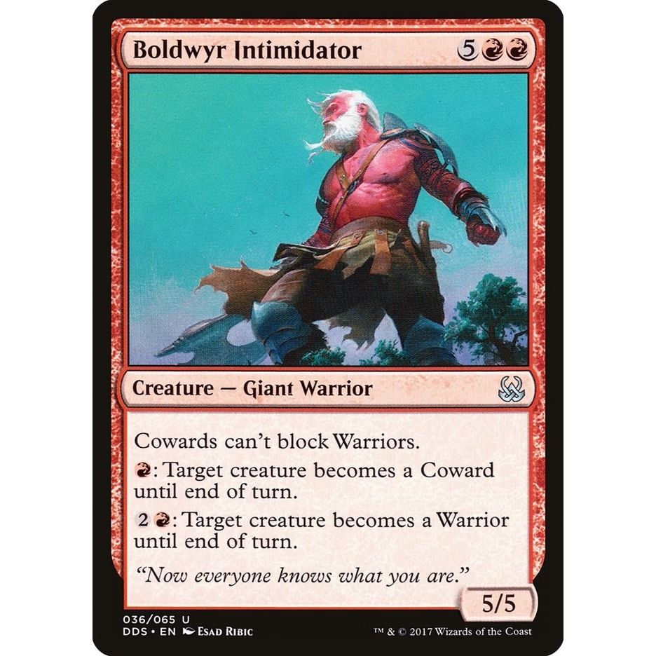 Image for Boldwyr Intimidator (36) (DDS) - Magic: The Gathering