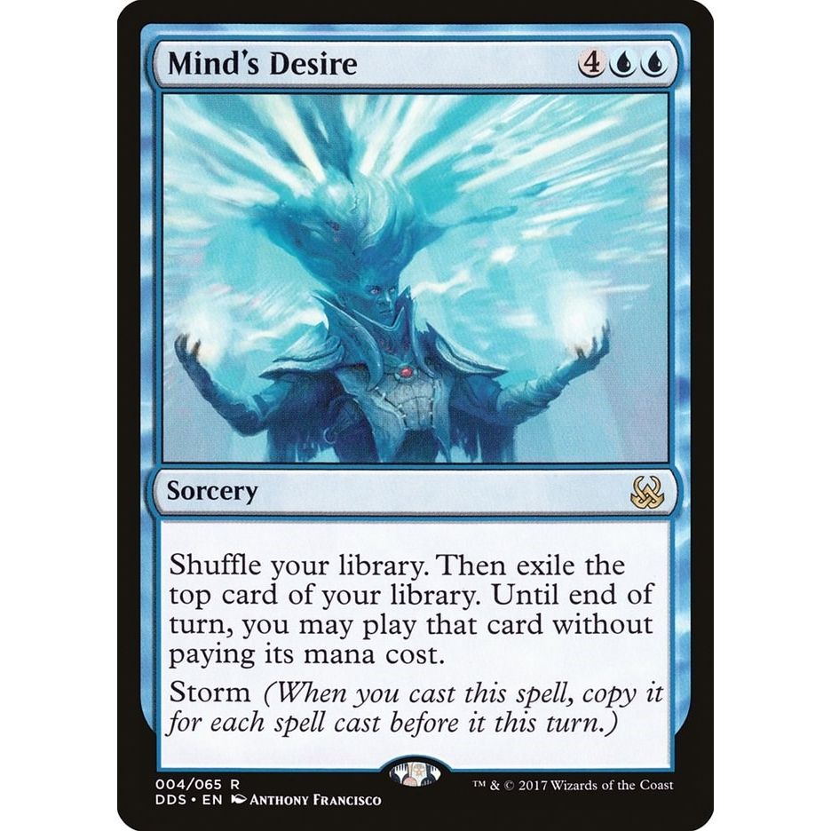 Image for Mind's Desire (4) (DDS) - Magic: The Gathering