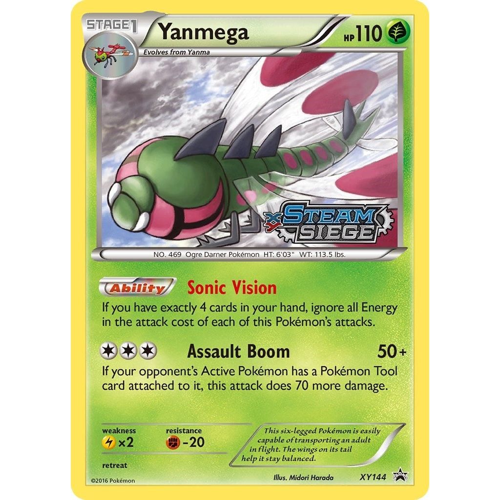 Image for Yanmega (XY Steam Siege Prerelease) (XY144) (PR) - Pokemon