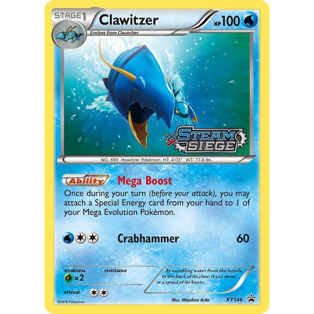 Image for Clawitzer (XY Steam Siege Prerelease) (XY146) (PR) - Pokemon
