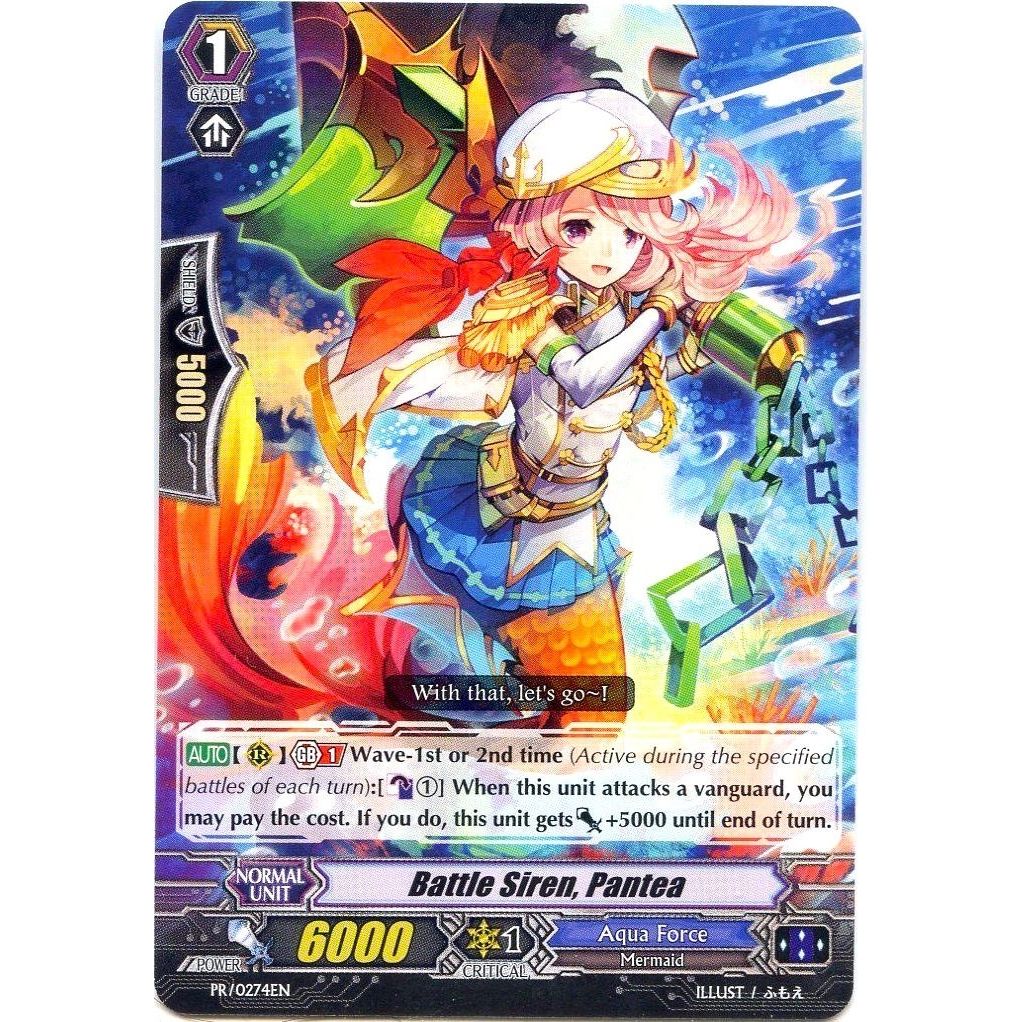 Image for Battle Siren, Pantea (PR/0274EN) (PR) - Cardfight Vanguard